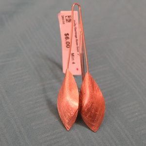 Holly, Rose Gold Earrings